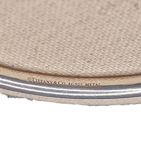 Rare Tiffany & Co Rubedo Ends Circle Edge Cuff Bracelet - Picture 6 of 16